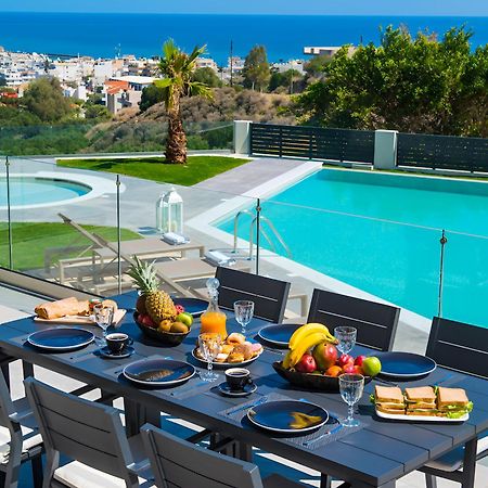 Orama Luxury Villa 4 Bedrooms With Private Pool Херсониссос Экстерьер фото